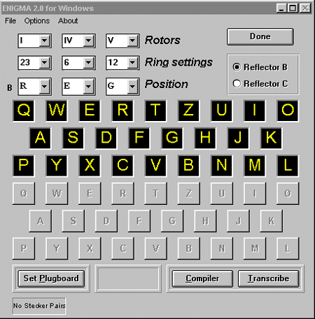 Enigma Machine Emulator Now illegal?