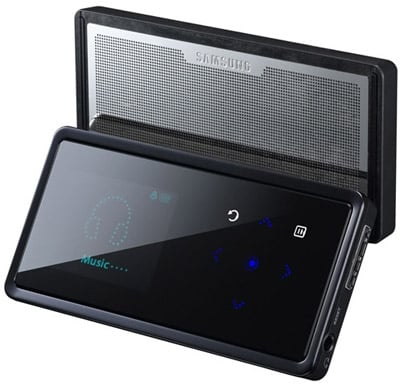 Samsung  Players on Samsung Sleek Speaker Sporting Mp3 Player Spotted     Reg Hardware