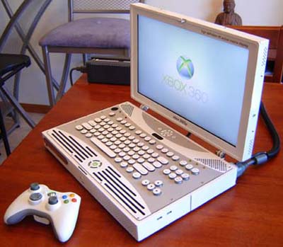 Man makes Xbox 360 laptop