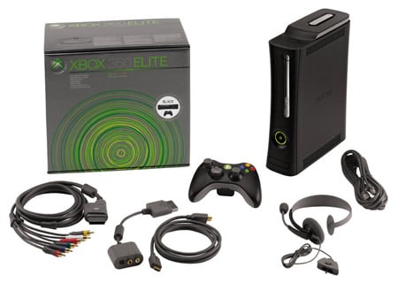 Xbox 360 Elite games console