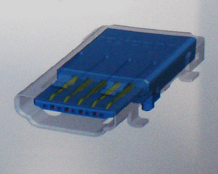 The USB 3 mini-receptacle