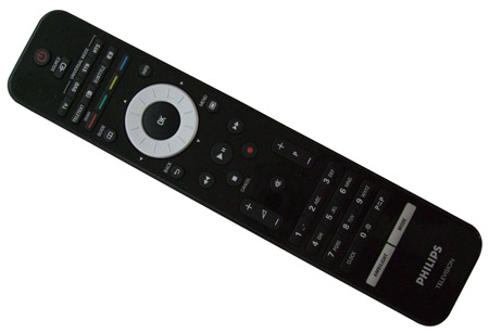 philips tv remote control description