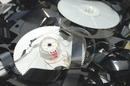 Tangled magnetic tape