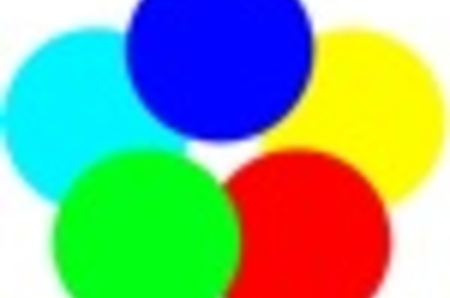 Five-colour pixel