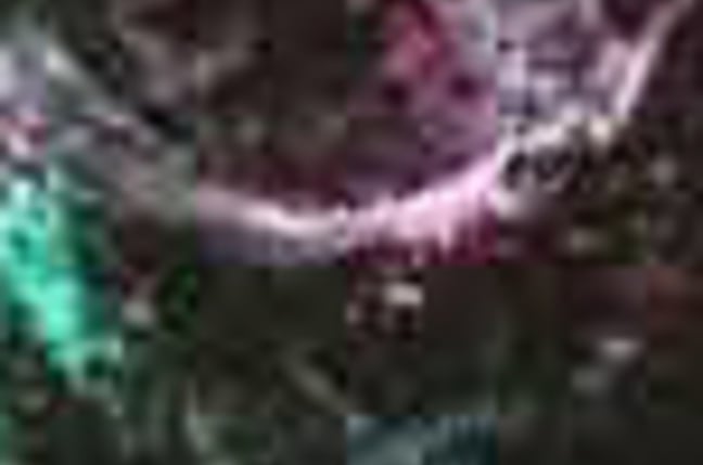 Outer space nebula