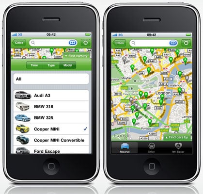 zipcar app