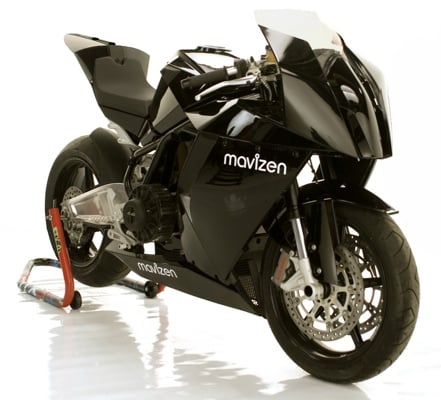 Mavizen TTx02 electric powered production superbike