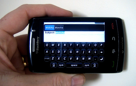 Blackberry Storm 9520 Applications Download