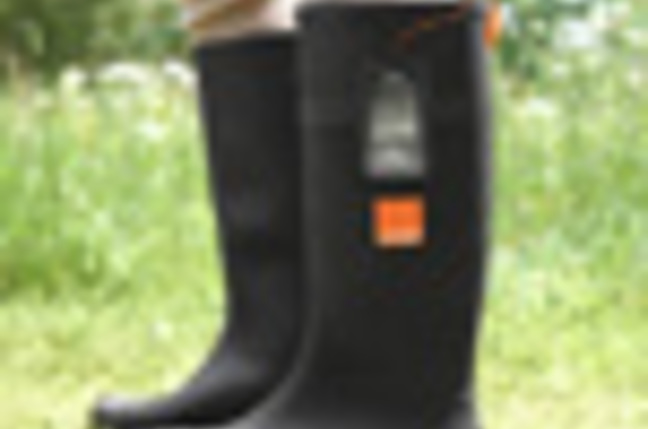 Orange Power Wellies