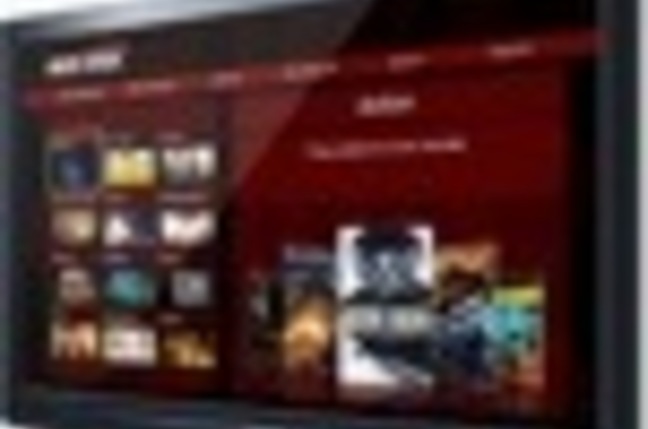 Panasonic TV with Acetrax