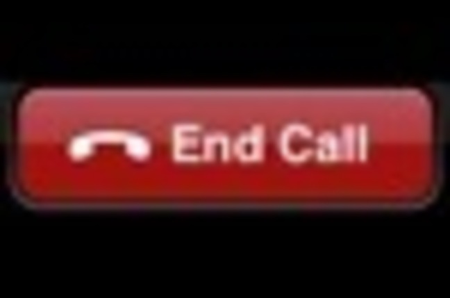 iPhone End Call