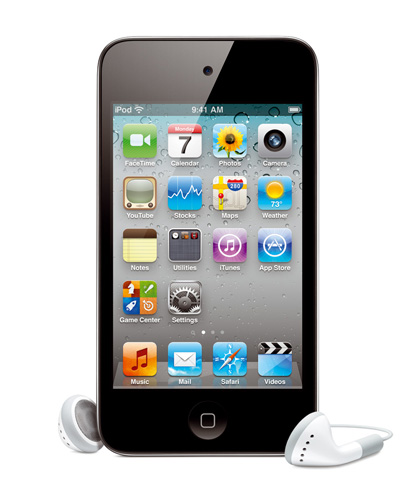 Apple's iPod Touch: includes a front facing camera for FaceTime chat