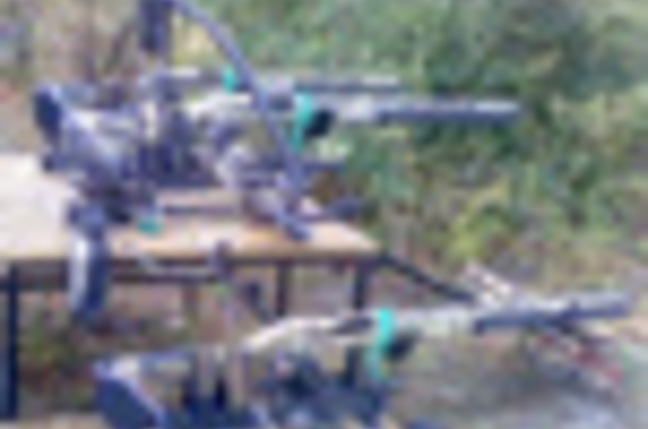 Web Controlled Gun Set-up