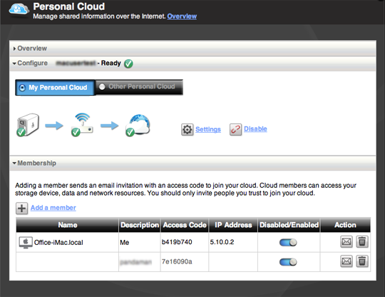 Iomega Home Media Network Hard Drive Cloud Edition 1TB