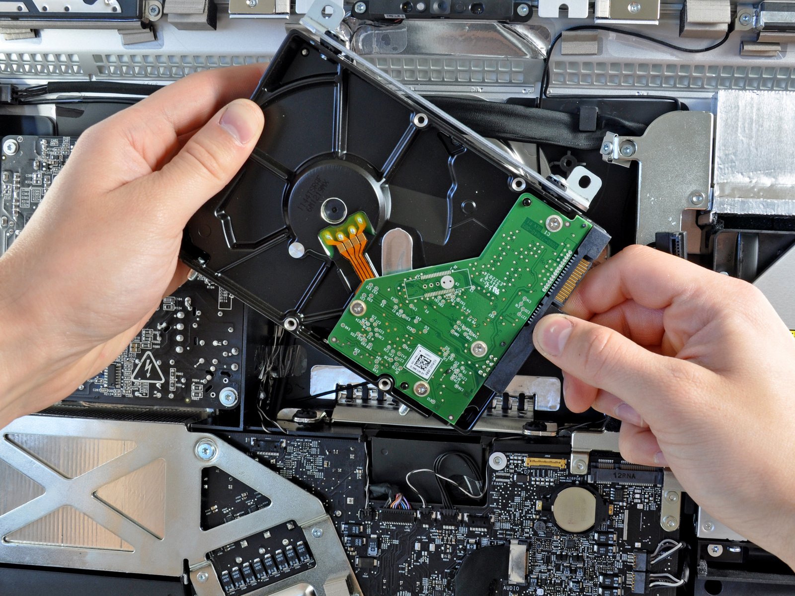 replace hard drive imac 2015