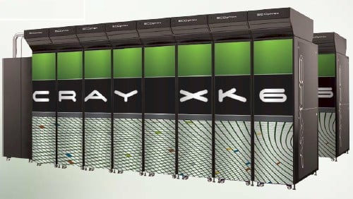 Cray XK6 CPU-GPU supercomputer