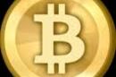 Bitcoin gold coin logo