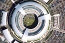 GCHQ Benhall doughnut aerial view