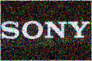 sony distorted logo