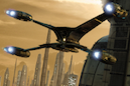 a 3D space ship