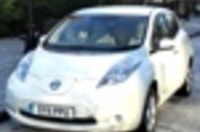 Nissan Leaf electric car