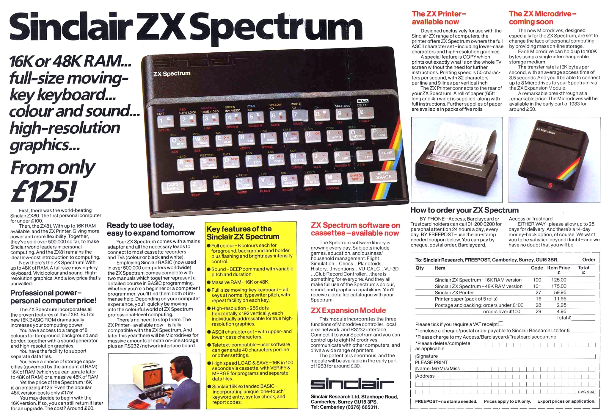 Happy 30th Birthday, Sinclair ZX Spectrum • The Register