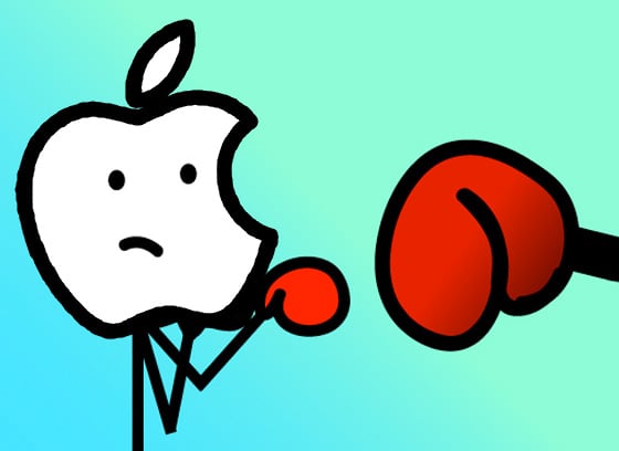 Apple punchbag