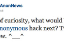 Anon tweet