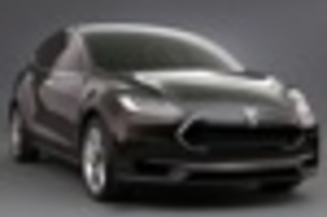 Tesla Model X e-SUV dashboard