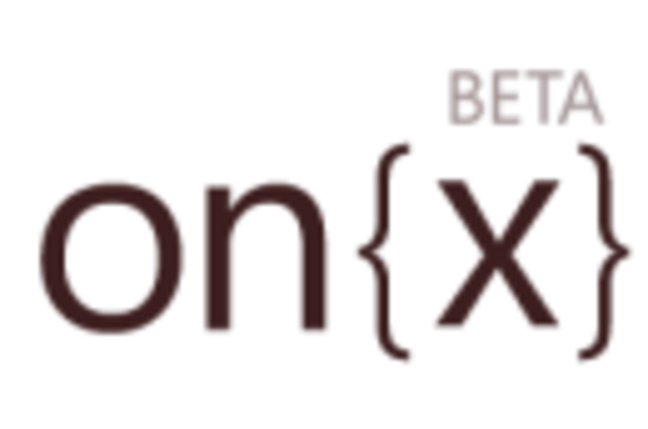 On {x} logo
