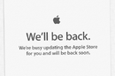 Apple's online store splash page on June 11, 2012