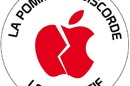Logo of the La pomme de discorde movment, credit la pomme de discorde