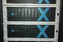 Four of EMC/XtremIO&amp;#39;s Project X all flash arrays 