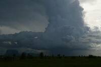 A storm is brewing (Mali, Sahel). Foto: F. Guichard &amp; L. Kergoat, AMMA project, CNRS copyright.