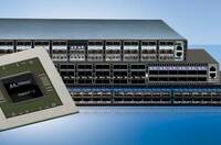 Mellanox SwitchX-2 ASIC and its switches, not to scale