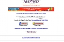 AltaVista screen shot 1996