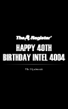 Happy Birthday Intel 4004