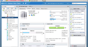 VMware vSphere 5.1 Summary View