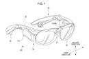 Sony wearable glasses patent pic