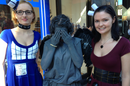 Dr Who fans at the opening of the Sydney Dr Who store