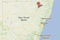 Map showing Narrabri in NSW