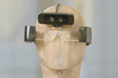 Photo of the first-generation Meta augmented reality glasses