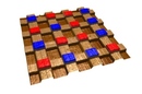 Image of bismuth ferrite lattice