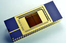 Samsung&amp;#39;s mass-produced 3D vertical NAND (V-NAND) chip, in package