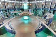 The interior of the TARDIS as imagined by Google Street View