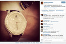Cheban's blingy watch