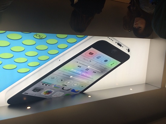 Uma imagem captada com a 5s iPhone An image captured with the iPhone 5s