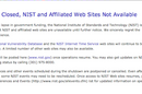 NIST Shutdown