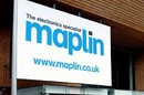 Maplin signage outside store