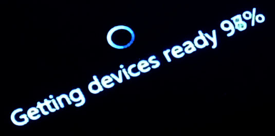Windows 8.1 update getting devices ready